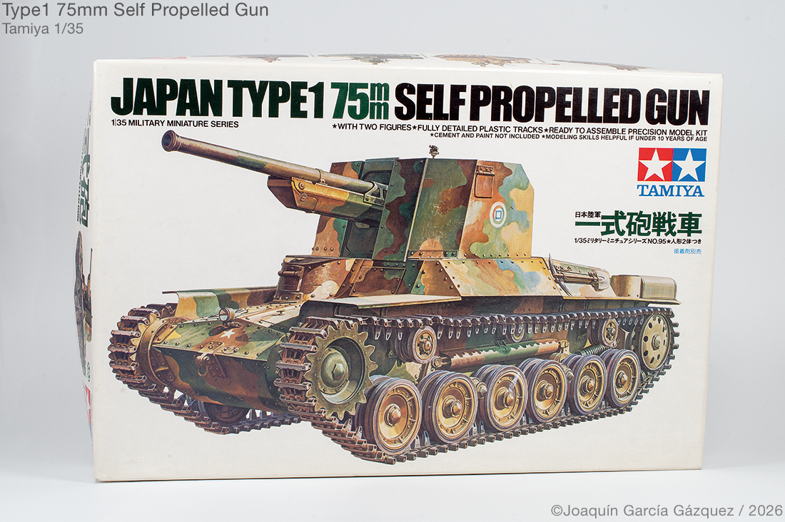 Type1 75mm SPG: ¿Por qué sigo comprando maquetas antiguas de Tamiya?