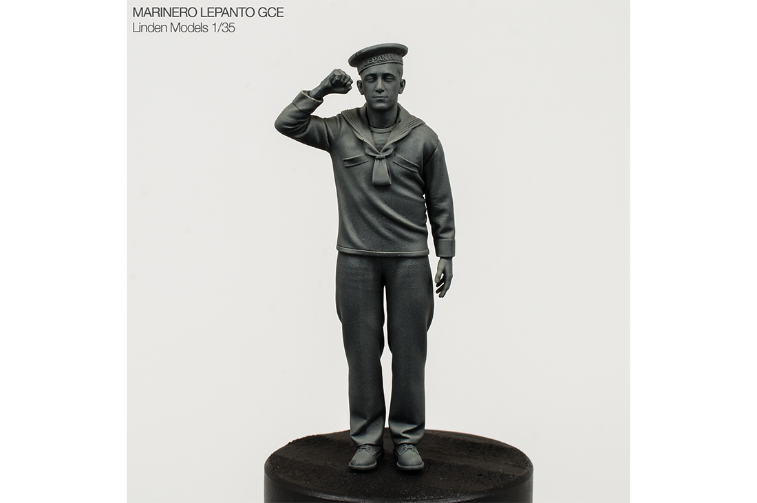 Marinero del Lepanto GCE, Linden Models 1/35